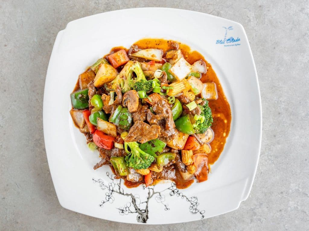 160.Black Pepper Beef  
