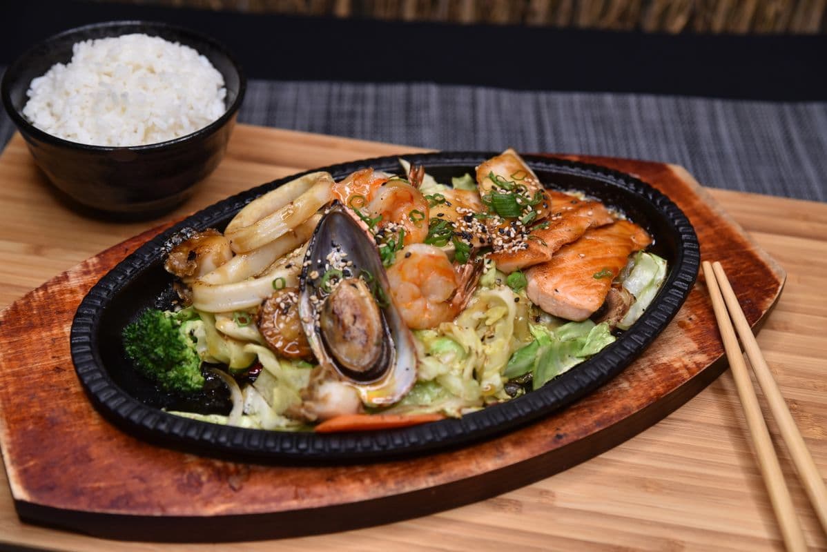 Seafood Teriyaki