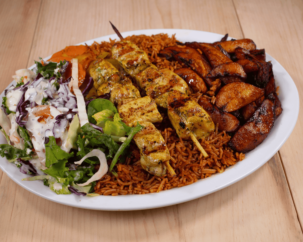 Chicken Skewer Combo