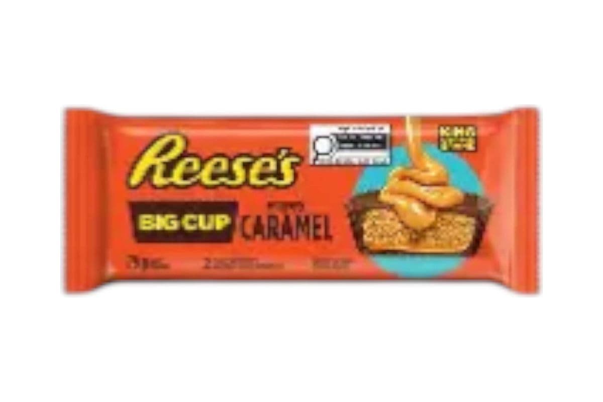 Reese's Caramel Big Cup ,Milk Chocolate With Peanut Butter & Caramel (79g) (190 Cal)