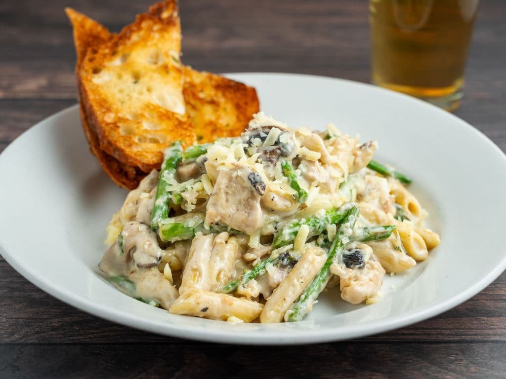 Wild Mushroom Chicken Penne