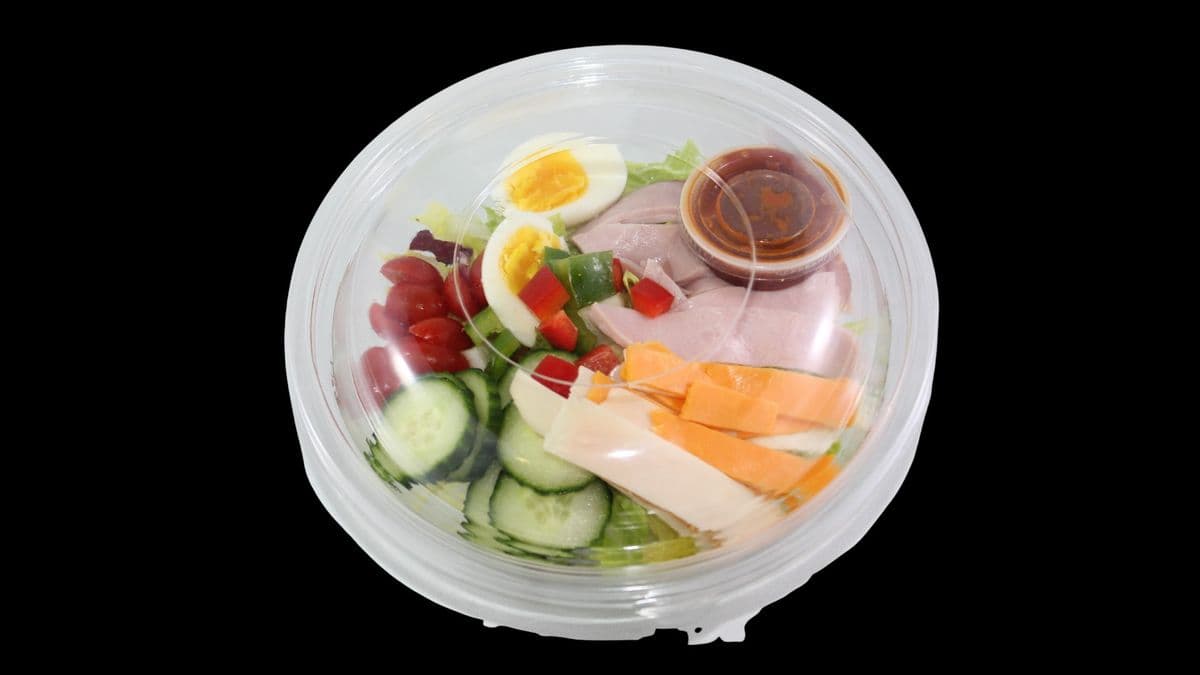 Salade au jambon