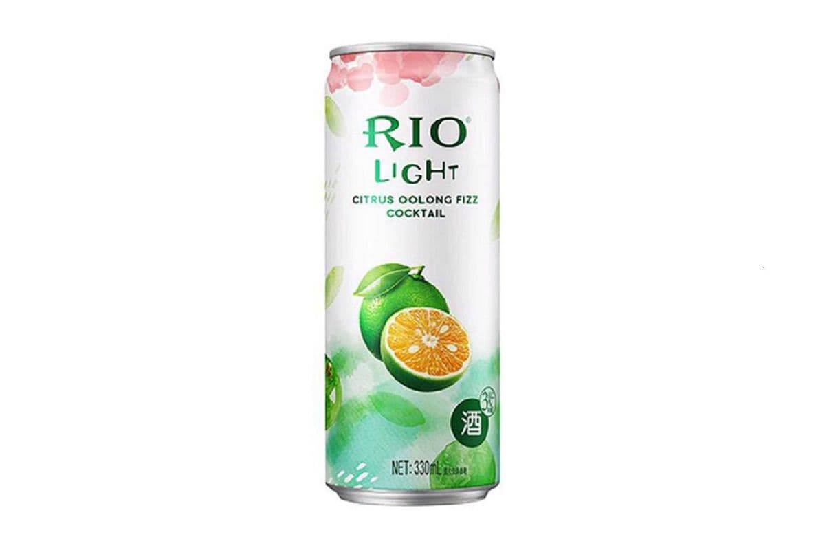 RIO Light Citrus Oolong Fizz Cocktail (330 ml Can) (1 x 330 ml)