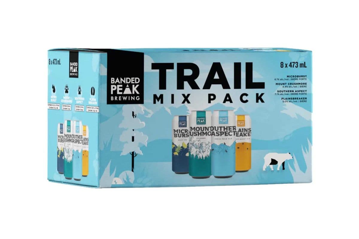 Banded Peak Trail Mix Pack (8 x 473 ml Cans)