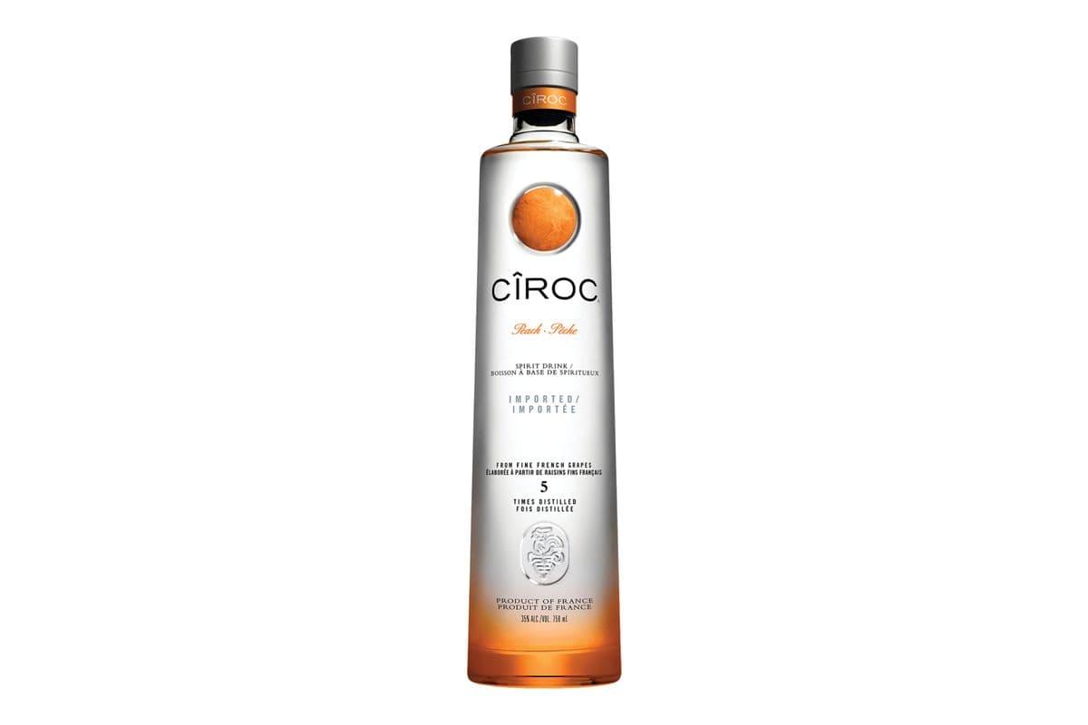 Ciroc Peach Vodka (750 ml Bottle) (1 x 750ML)