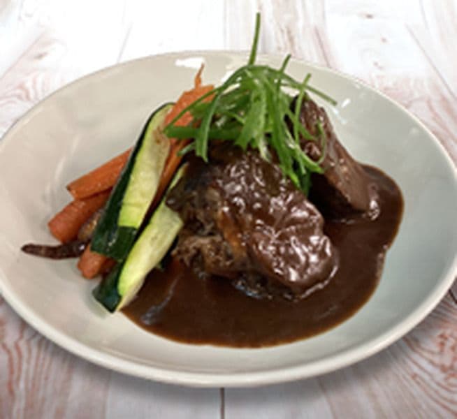 RED WINE BRAISED BEEF