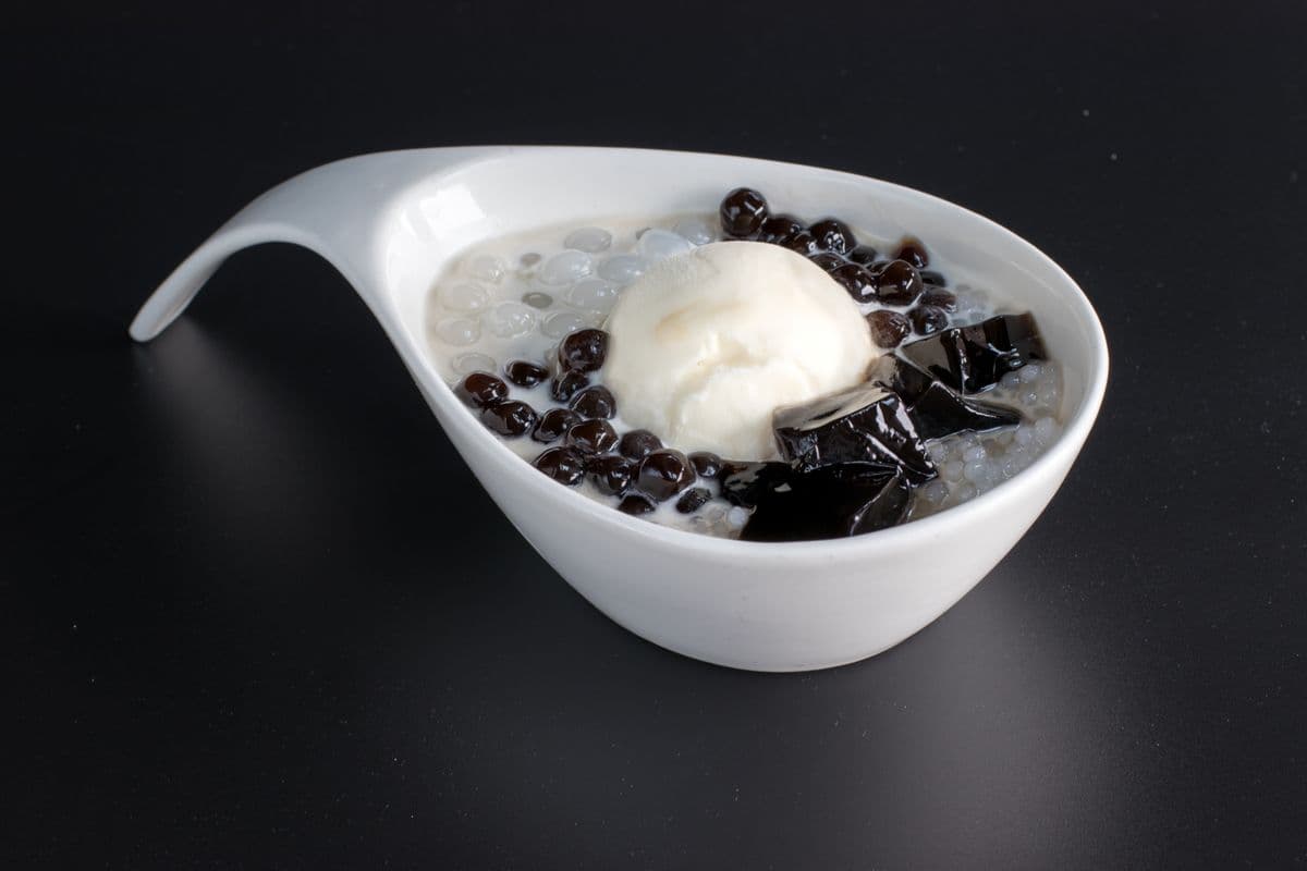 House Special Black Grass Jelly Mixed 雪不出口