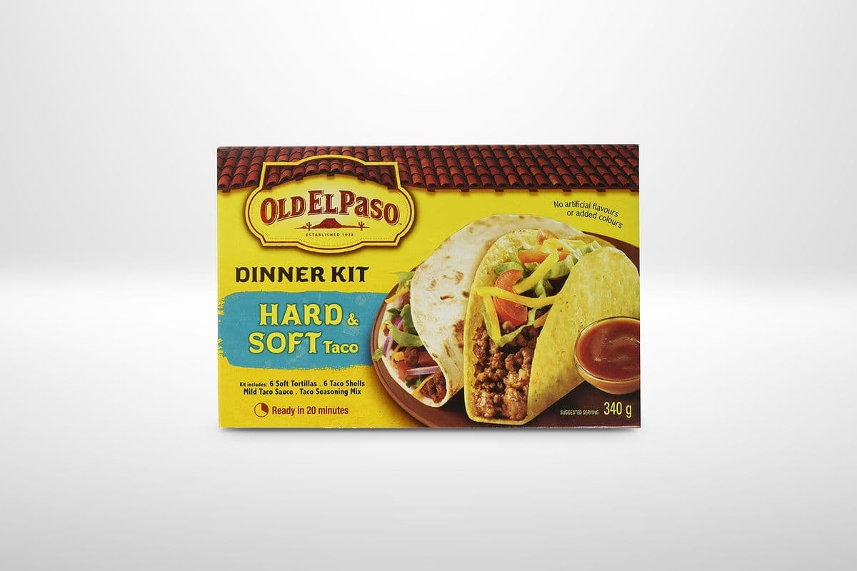 Dinner Kit Hard & Soft Taco Kit (340 g)