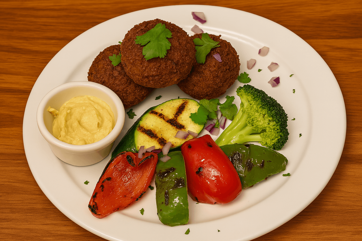 Light Choice Home made Falafel