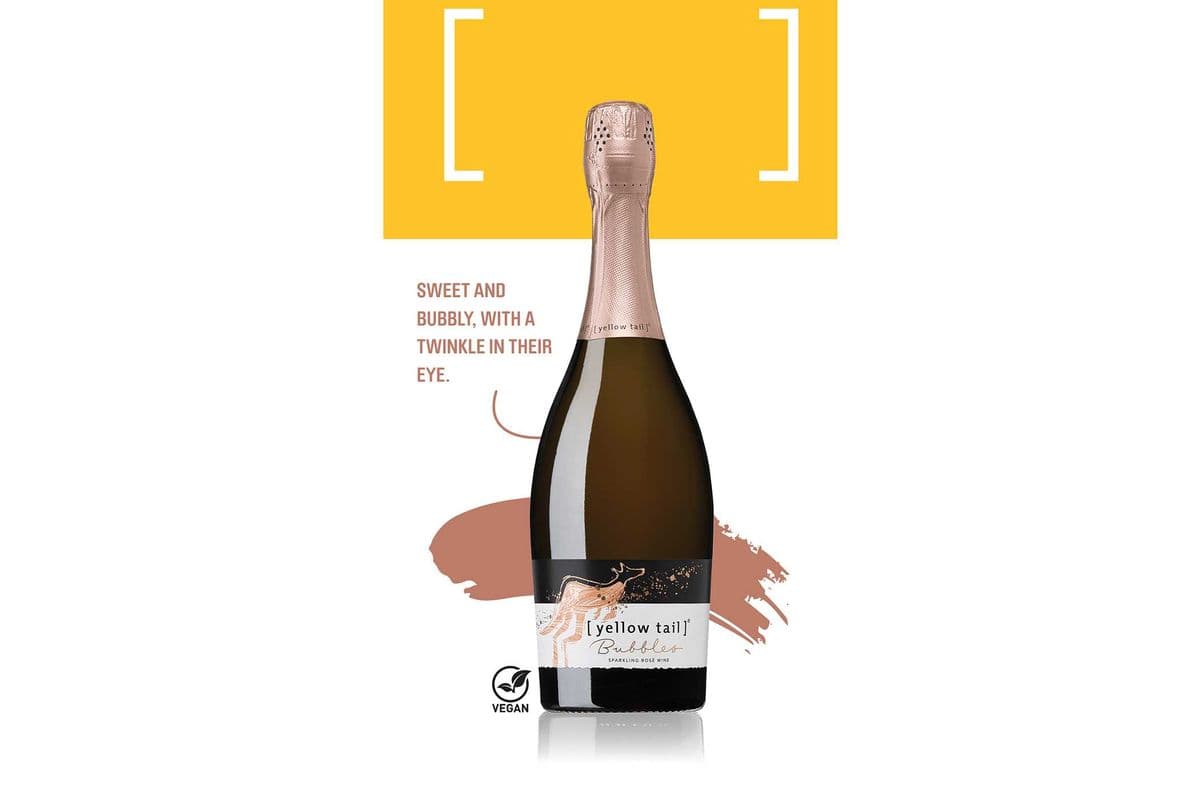 Yellow Tail Bubbles Rosé (1 x 750 ml)