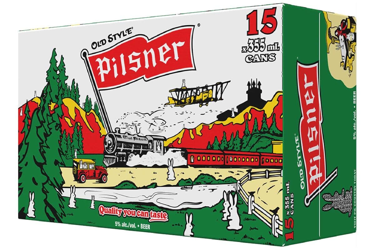 Old Style Pilsner (15 Pack Cans) (15 x 355 ml Cans)