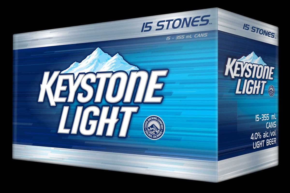 Keystone Light (15 cans) (1 x 355ML)