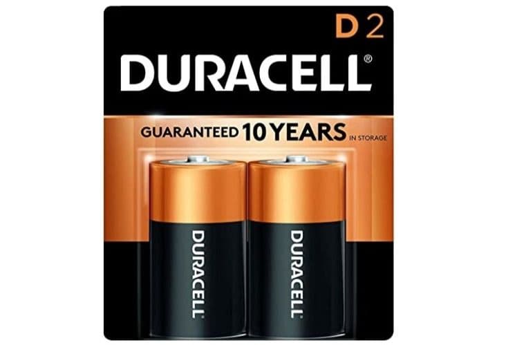 Duracell D2 Battery