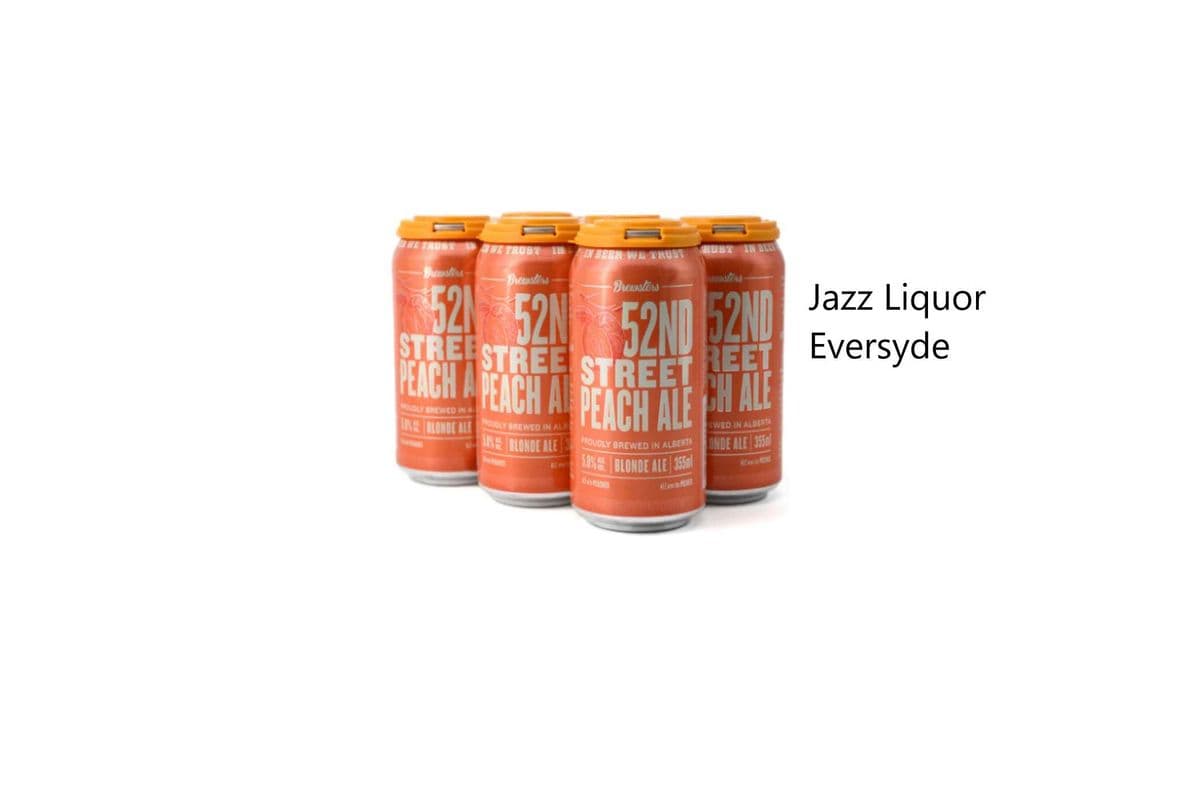 BREWSTERS 52ND STREET PEACH ALE (1 x 6×355ML )