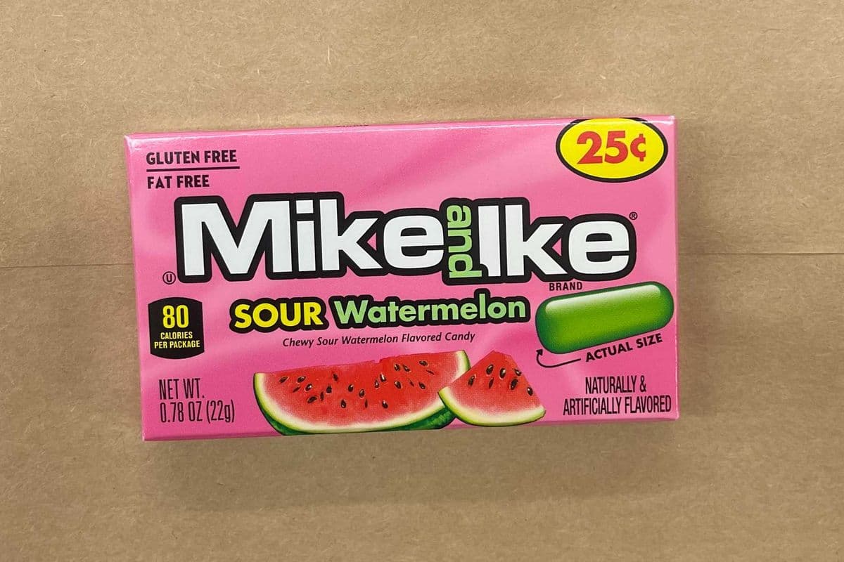 Mini Mike & Ike Sour Watermelon (22g TB)