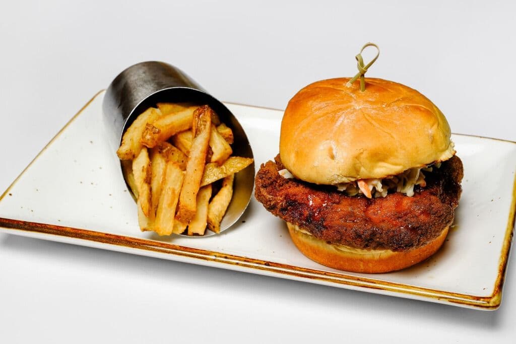 Honey Thyme Fried Chicken Sandwich