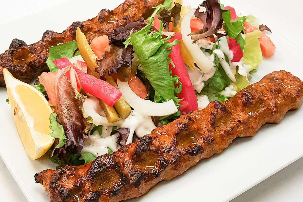 Kabab Koobideh Salad
