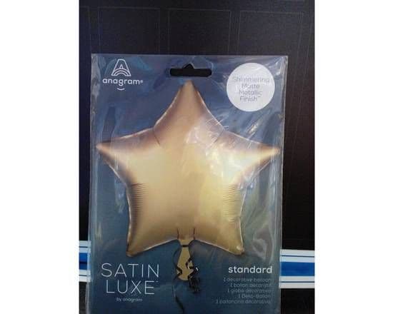 15-18" Star Shape Foil Balloon - Gold