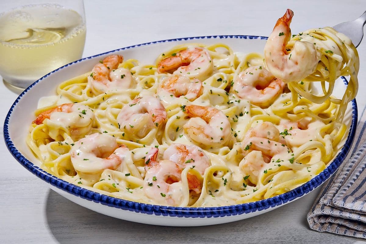 Shrimp Linguini Alfredo