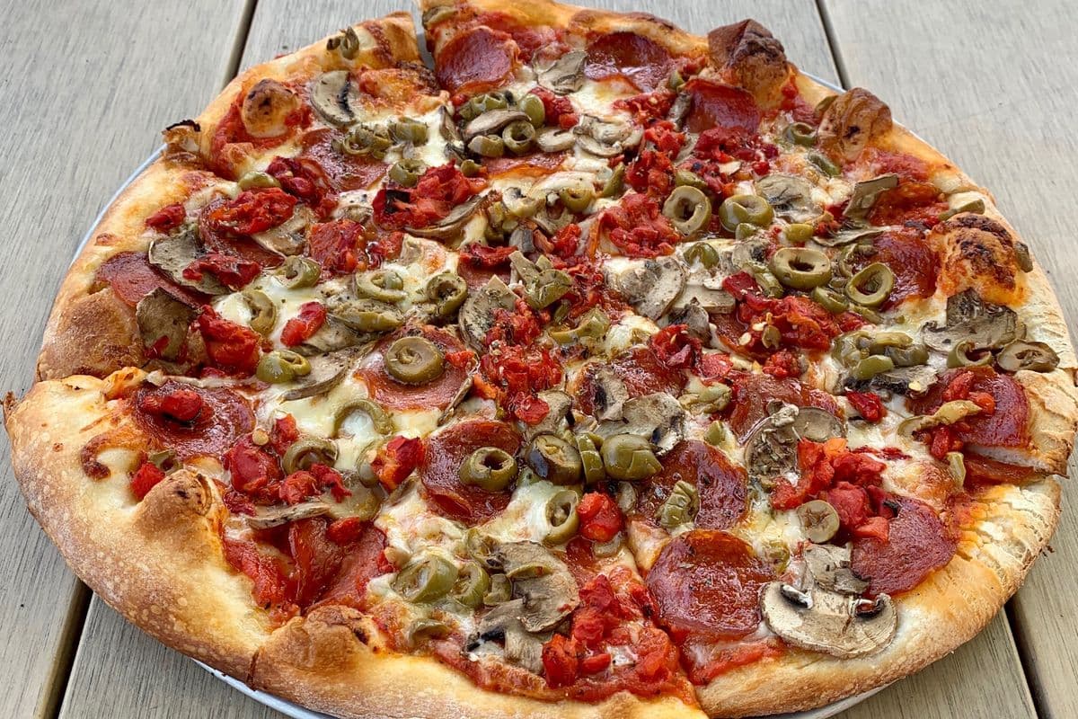 12" Medium Zappi's Works Pizza
