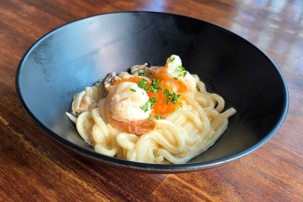 Creamy Yaki Udon