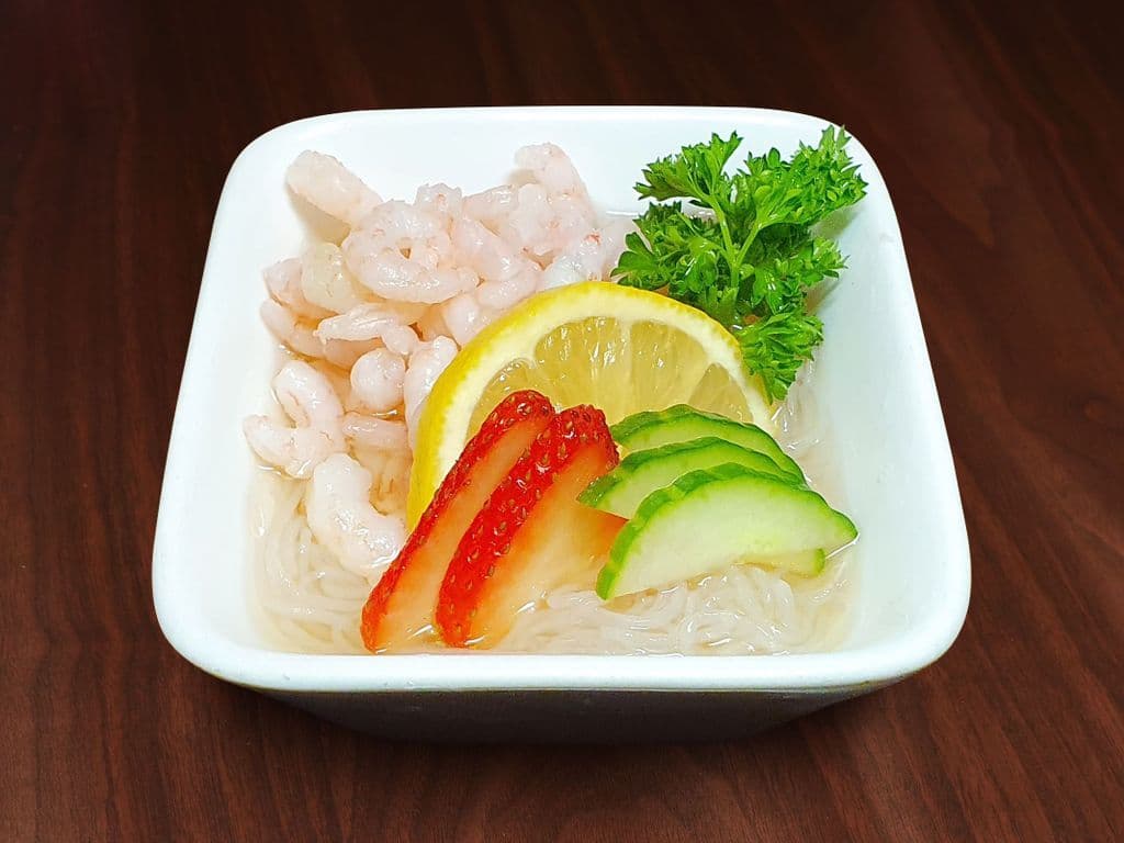 Baby Shrimp Sunomono