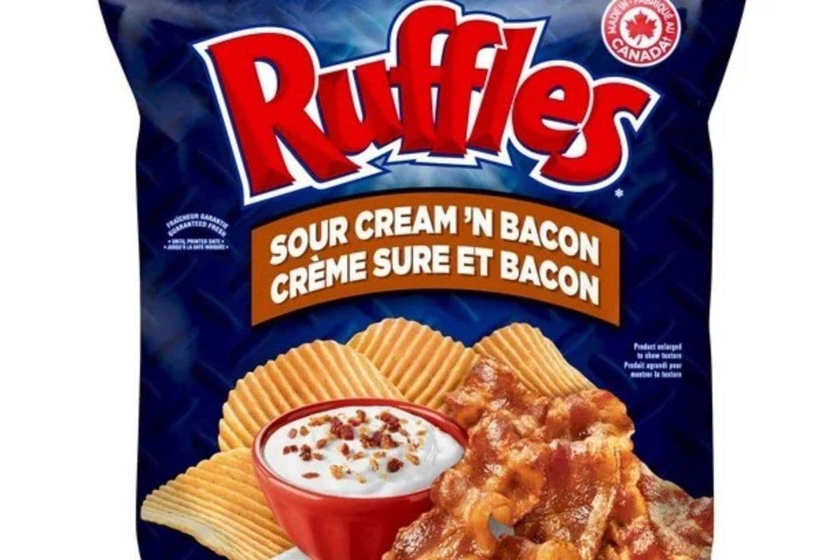 Ruffles Sour Cream 'N Bacon (200 g)