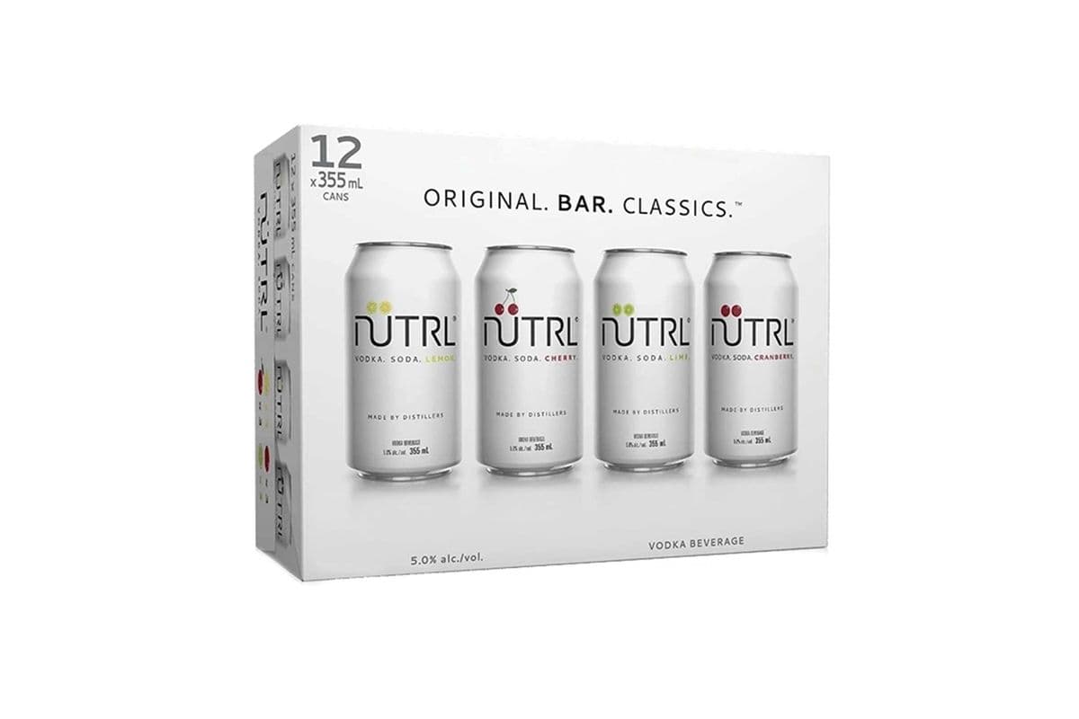 Nutrl Bar Mixer (12 x 355ml cans)