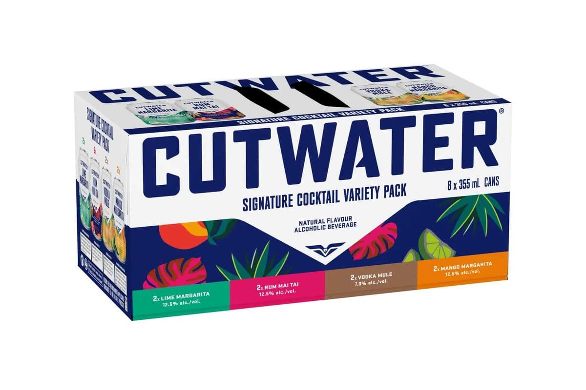 Cutwater Cocktail Mix (8 x 355 ml)