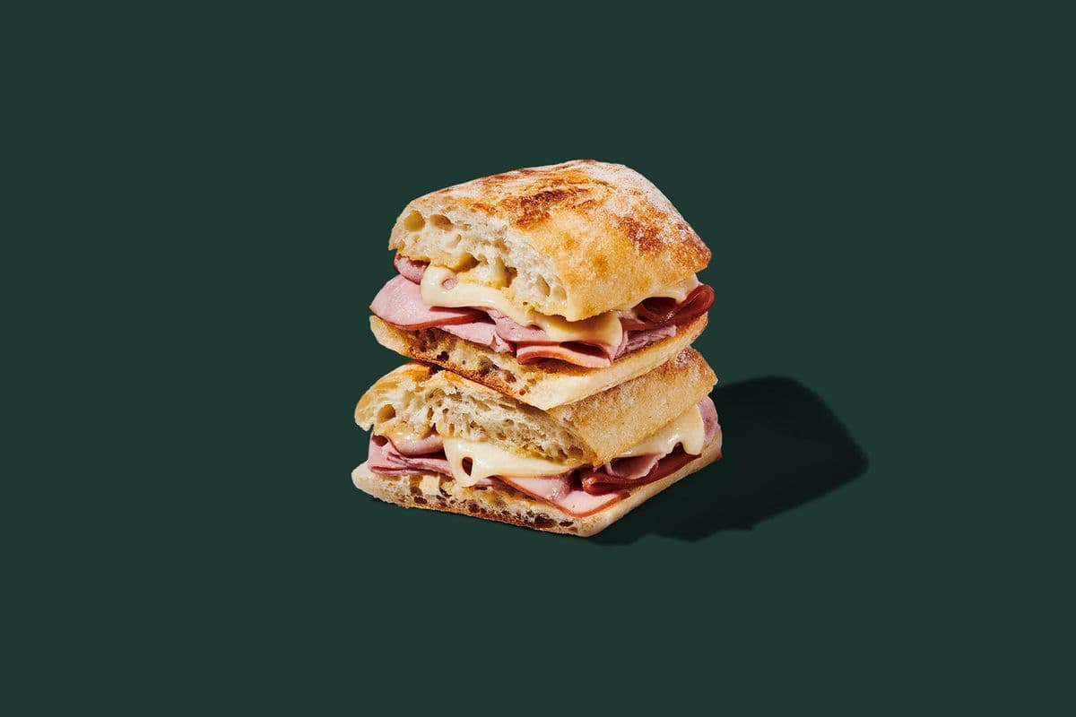 Ham & Swiss on Baguette