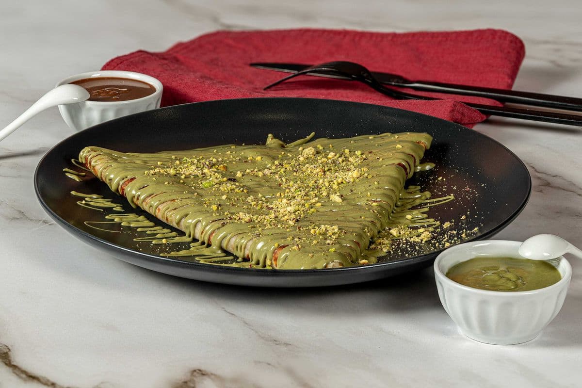 Pistachio Crepe