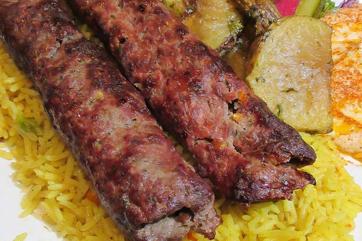 Lamb Kebab Plate HALAL