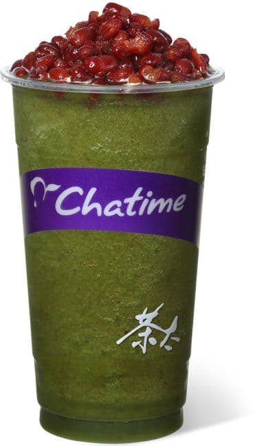 Matcha Red Bean Smoothie