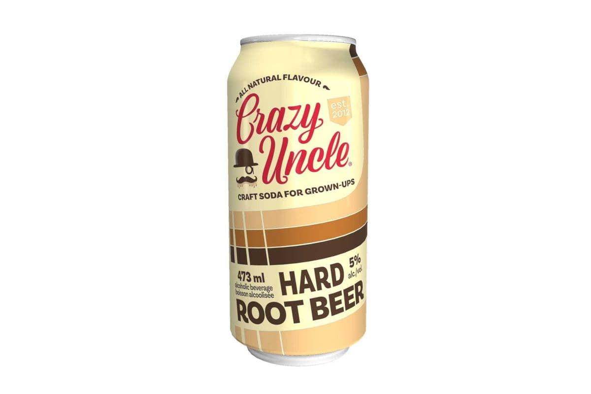 Crazy Uncle Hard Root Beer Single Can (1 x 473ml)