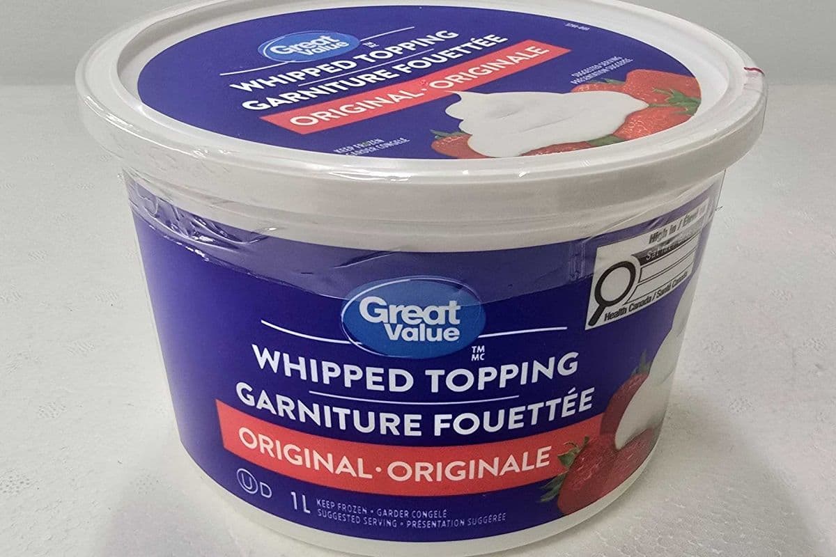 Great value whipped topping original 1L (1L)
