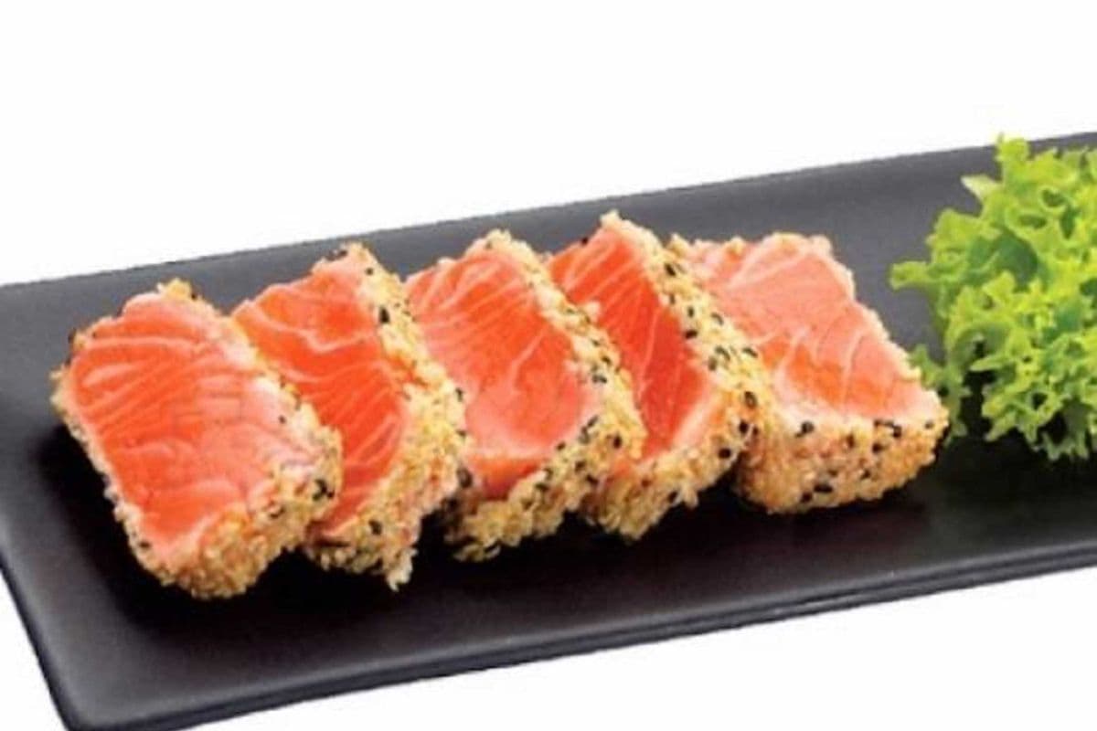 Salmon Tataki (8 pcs)