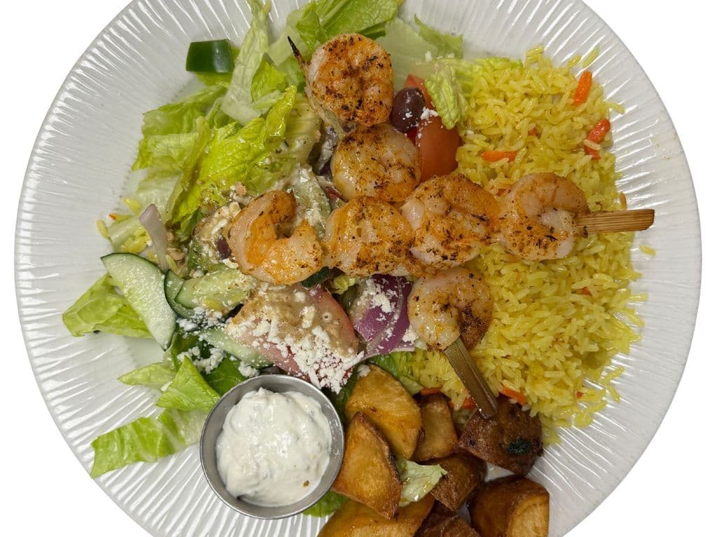 Souvlaki Shrimp