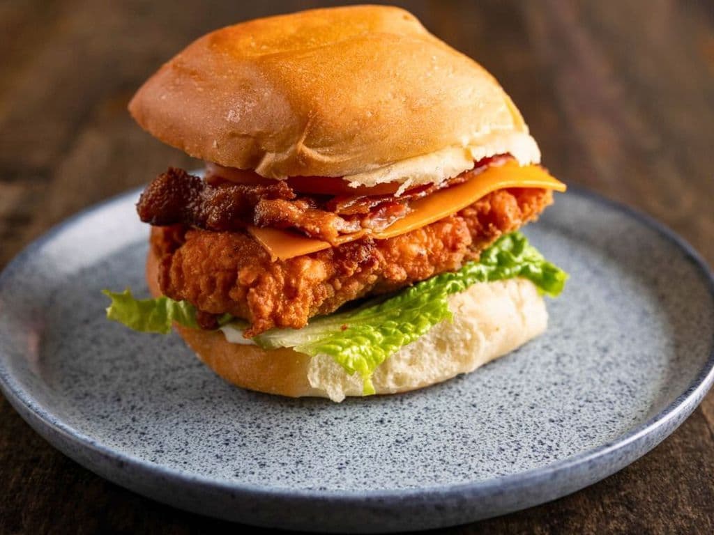 Spicy Mother Clucker Burger Combo