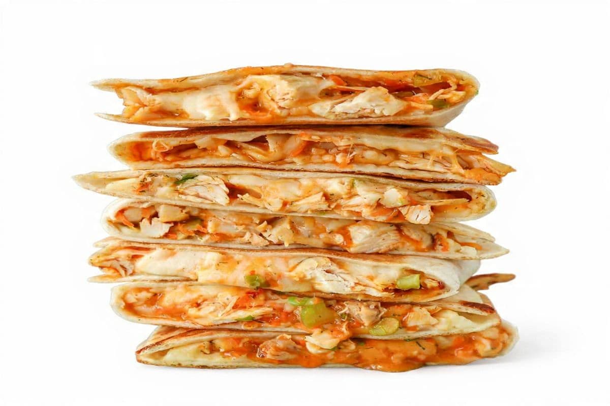 Buffalo Chicken Quesadillas