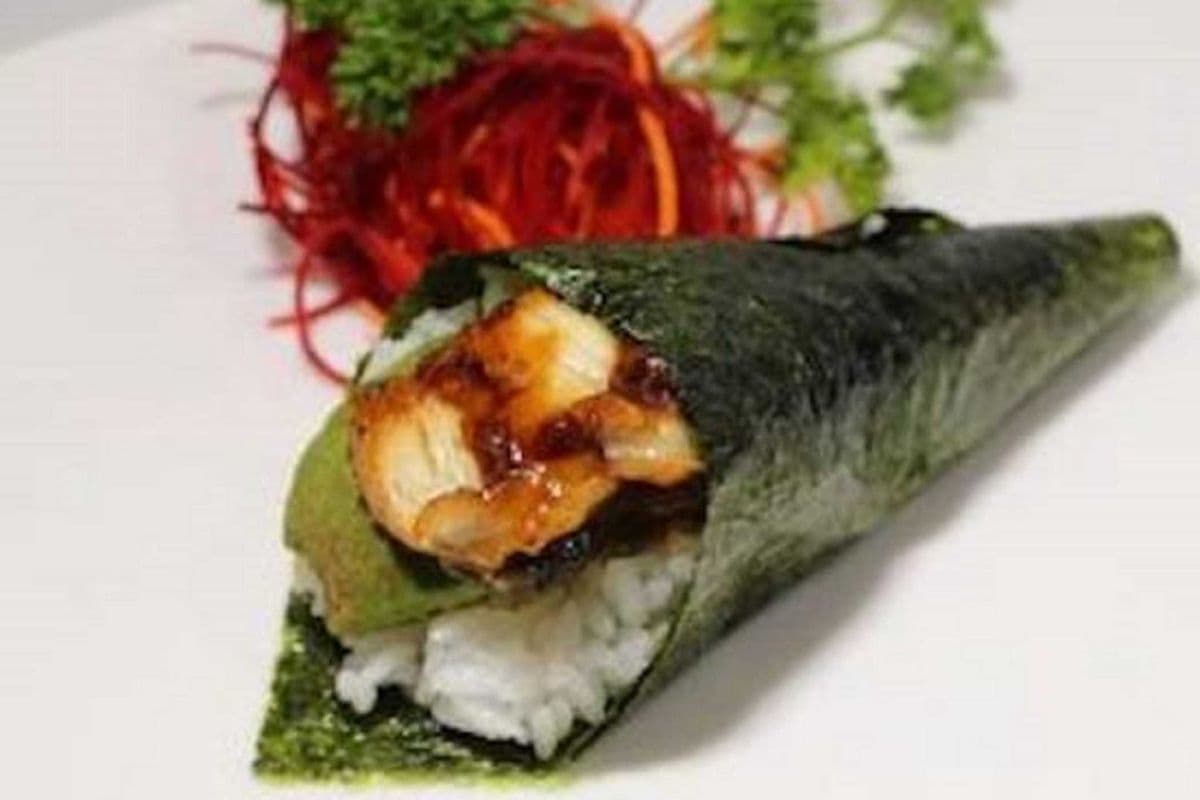 BBQ Eel and Avocado Hand Roll