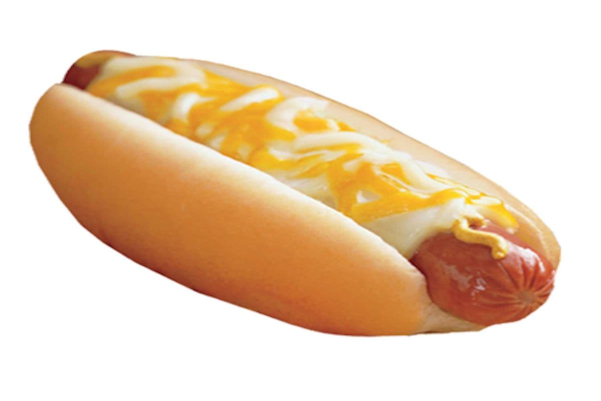 Hot Dog au Fromage/Hot Dog with Cheese