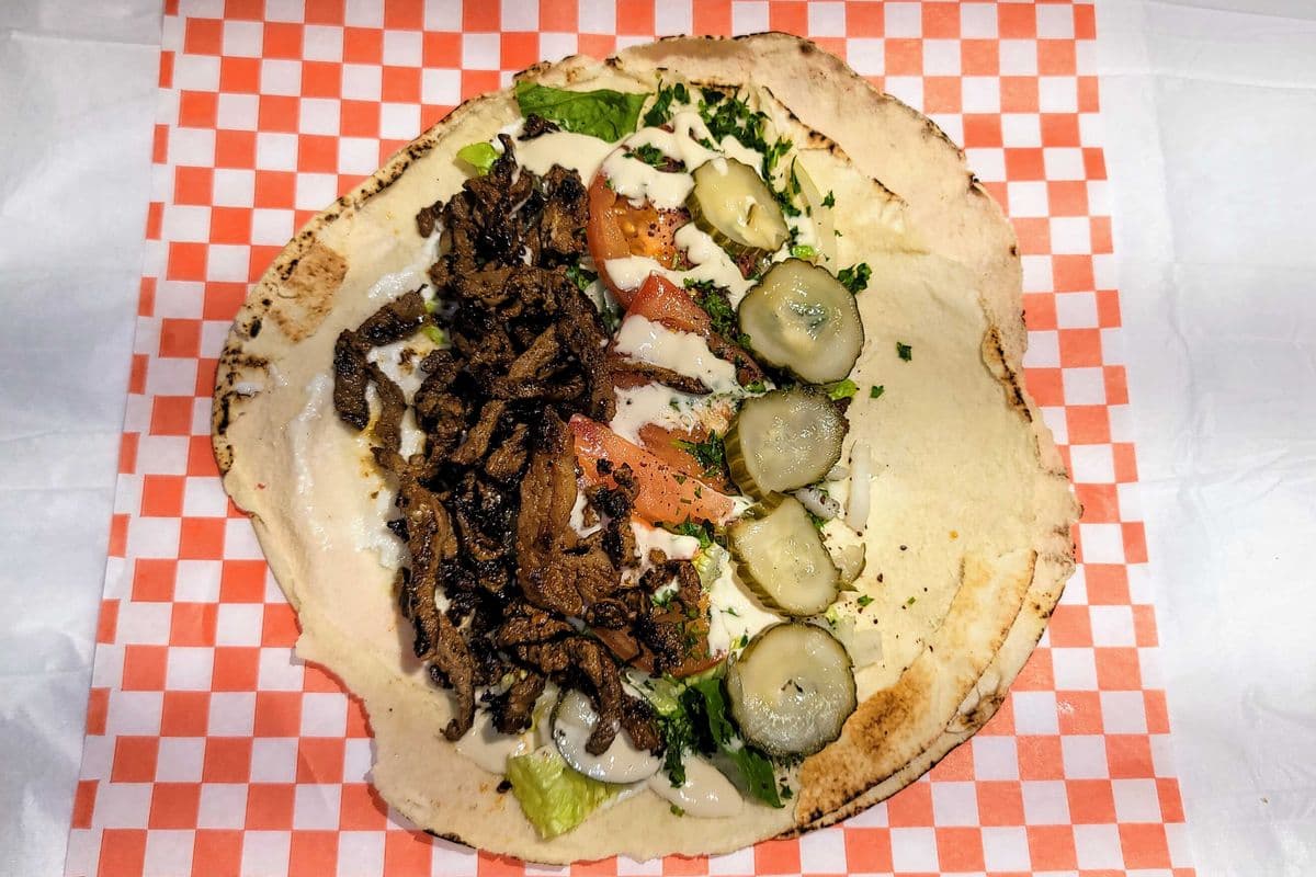 Beef Shawarma Sandwich