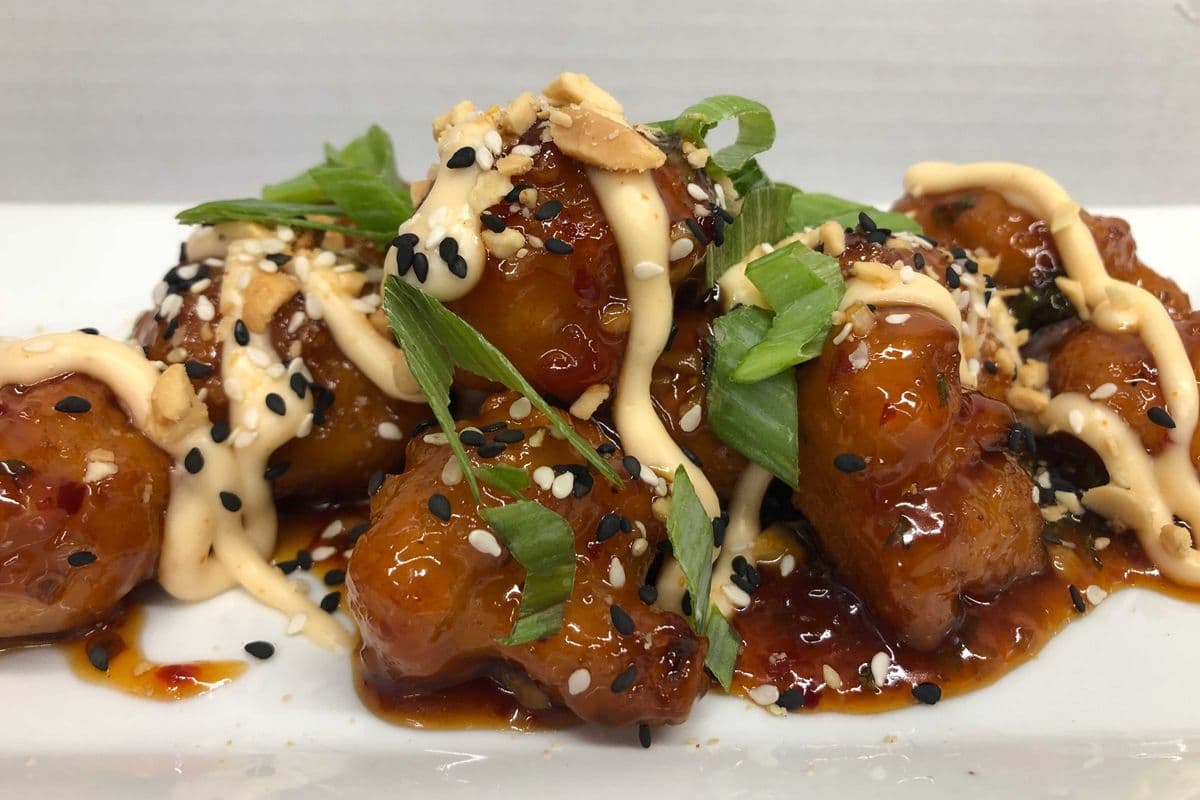Crispy Kung Pao Cauliflower