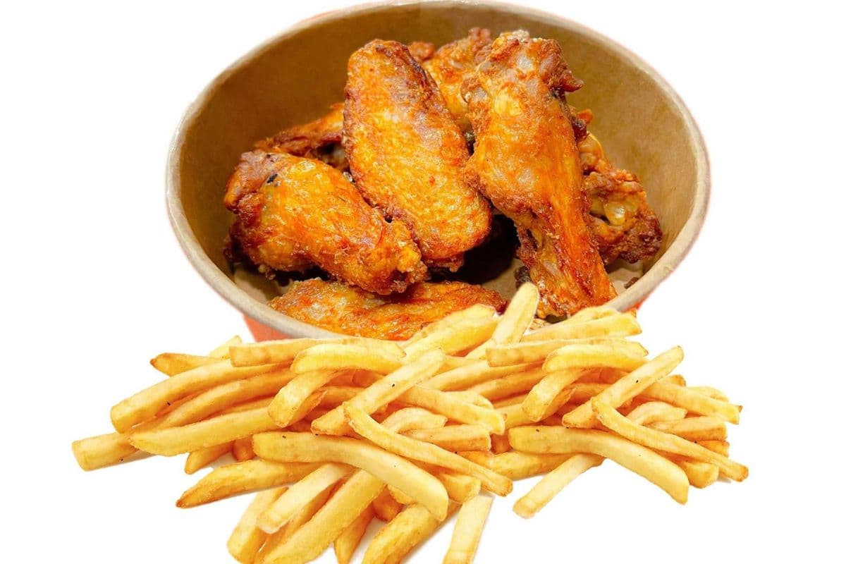 WINGS AND FRIES
