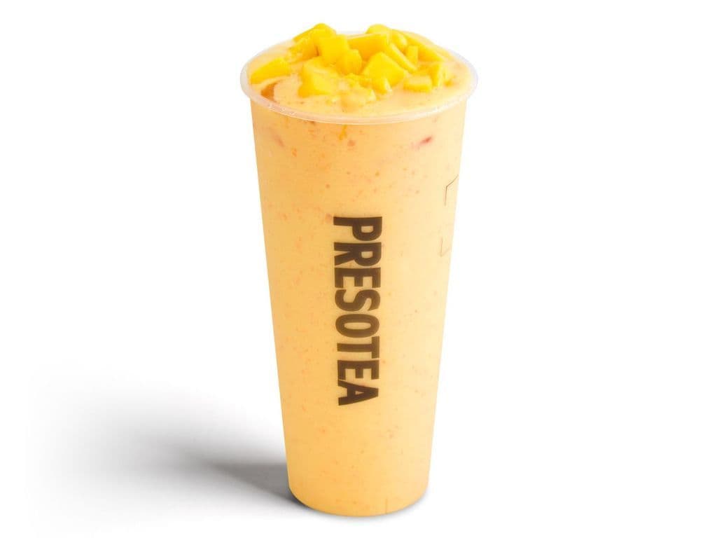 Fresh Mango Lychee Grapefruit Slush