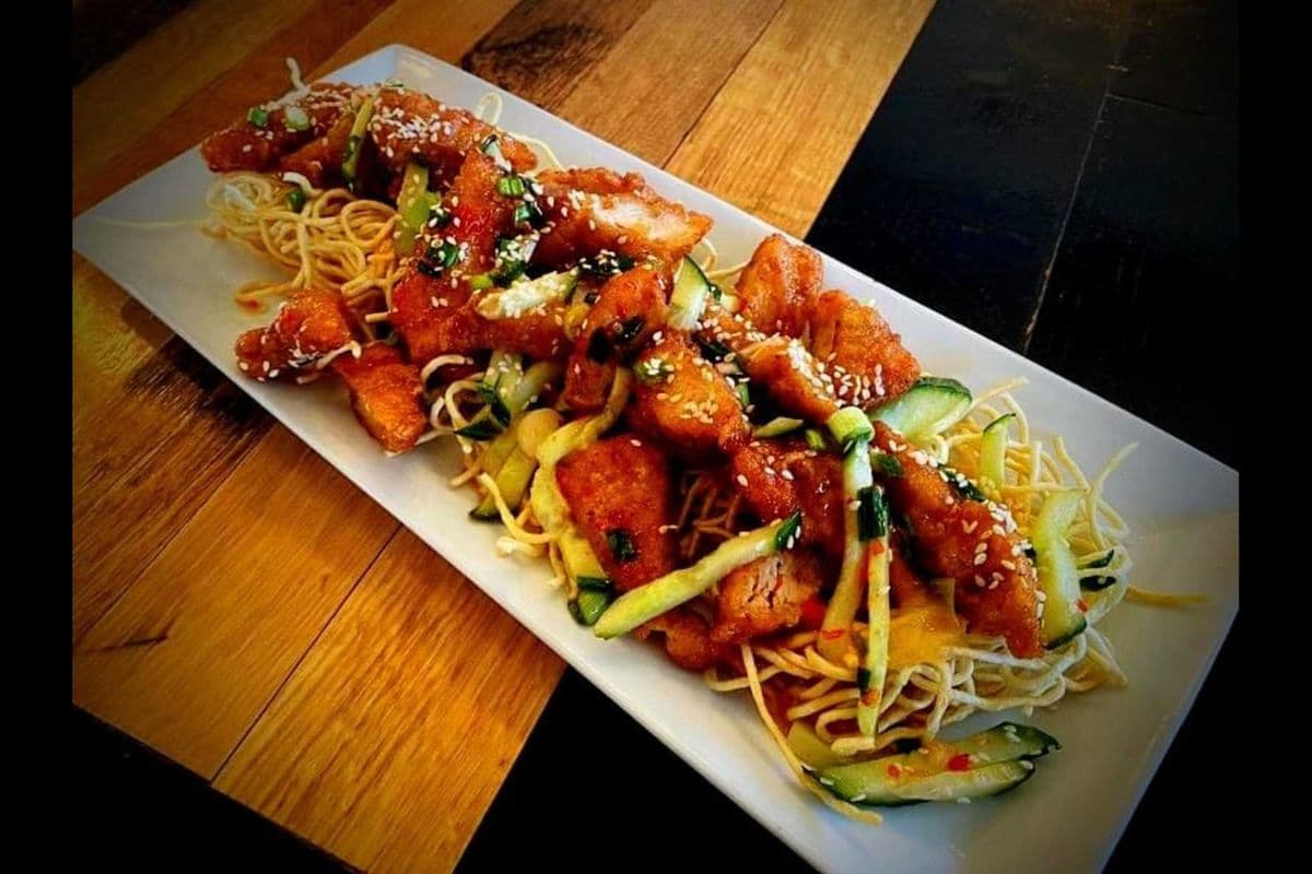 Sweet Chilli Chicken Tender Nest