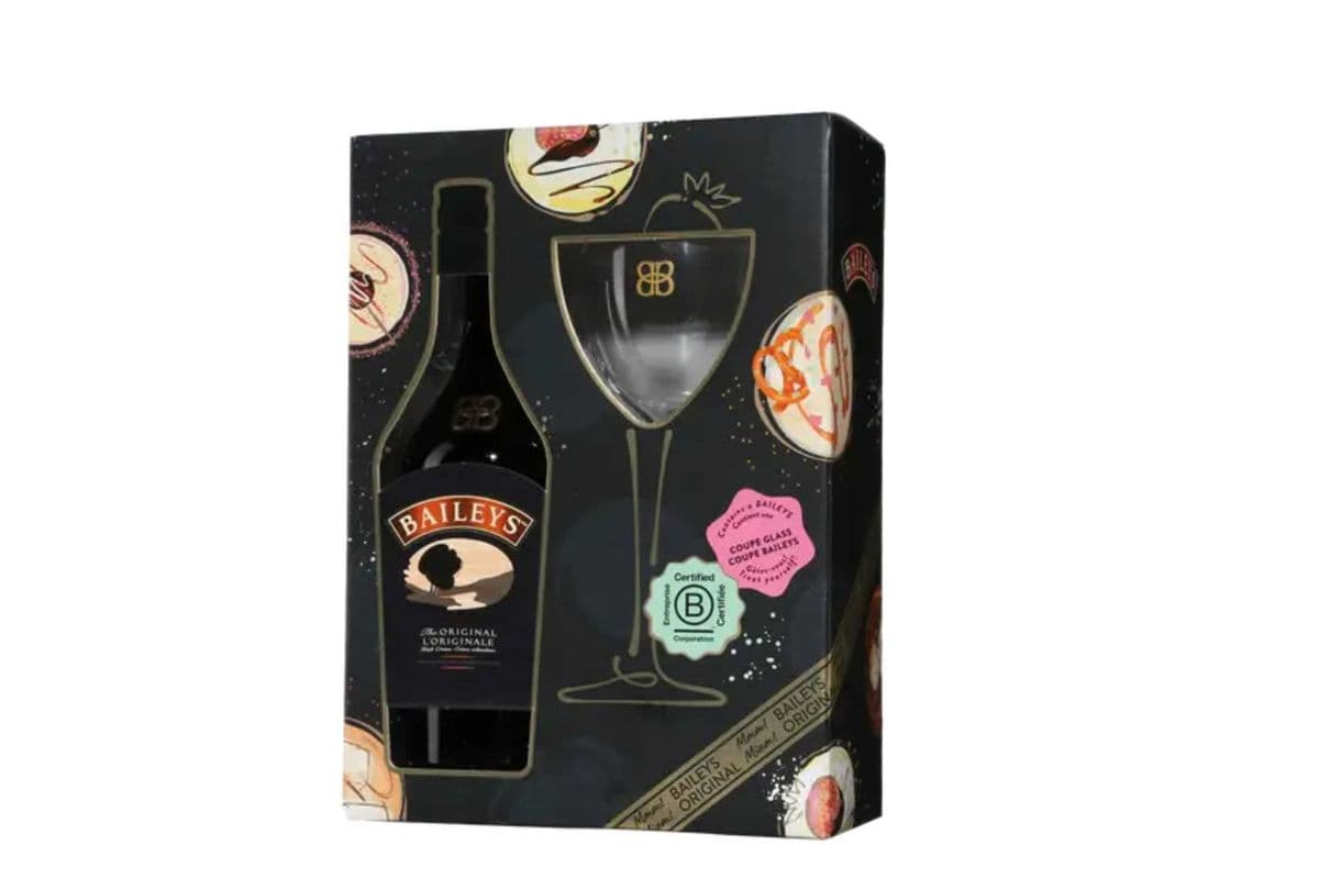Baileys Original W/ Coupe Glass (1 x 750ml)