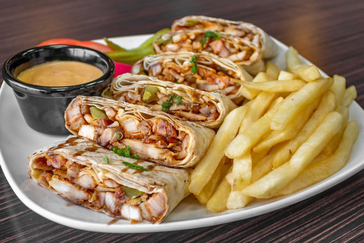 Mix Shawarma (Beef and Chicken) Special Wrap