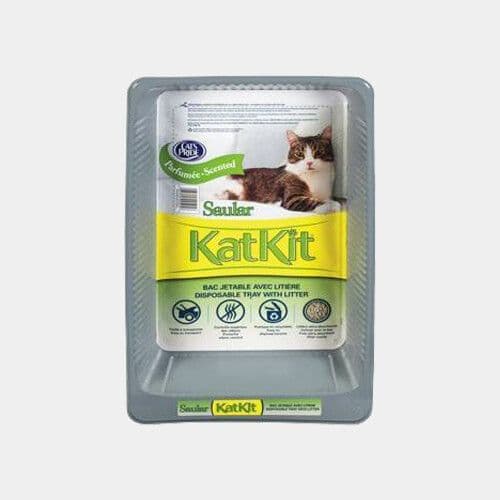 Bac et litière pour chats (2.25L) / Cat Tray and Litter (2.25L)