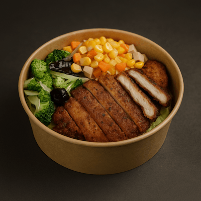 Deep Fried Pork Chop Rice / w傳統炸豬排飯